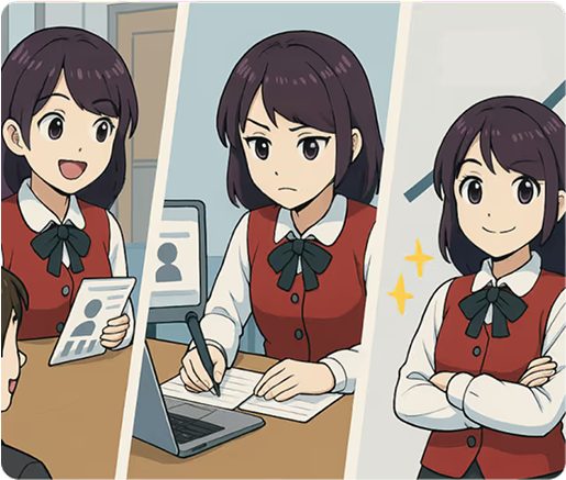 まるで本番！リアルな会話で鍛えるAIロープレ