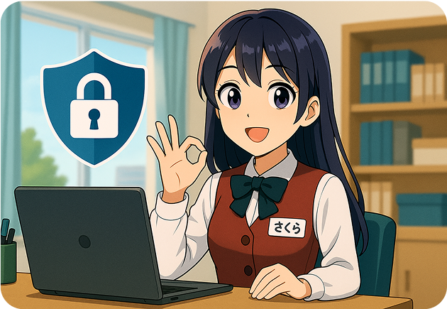 万全のセキュリティ対策