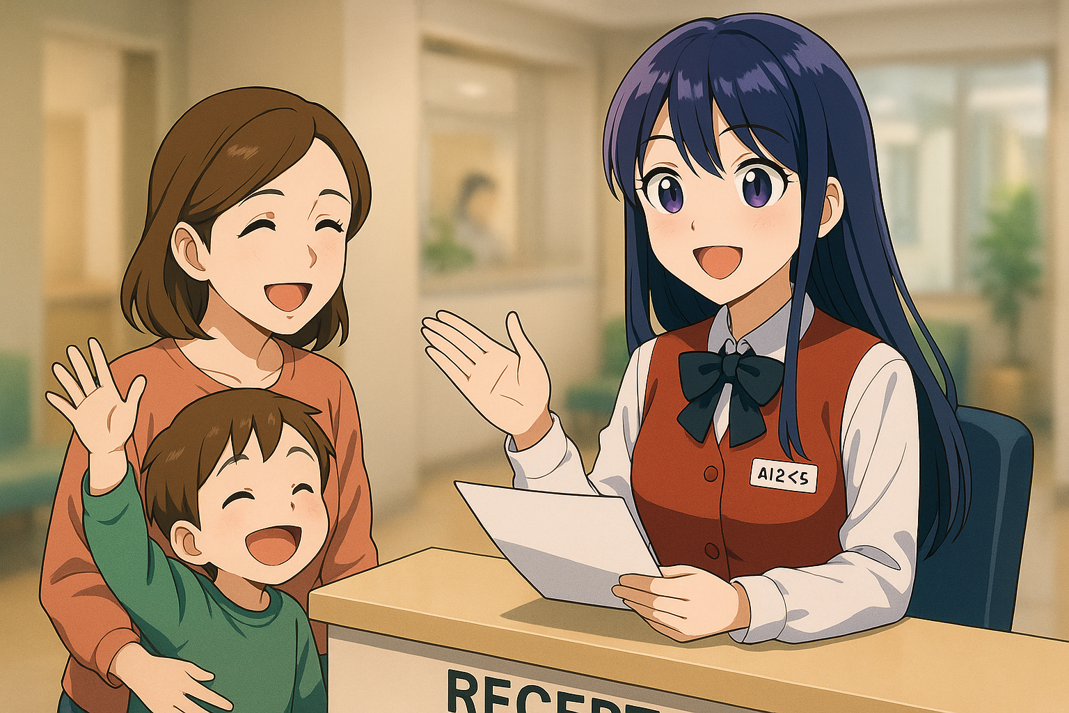 患者の待ち時間が減る