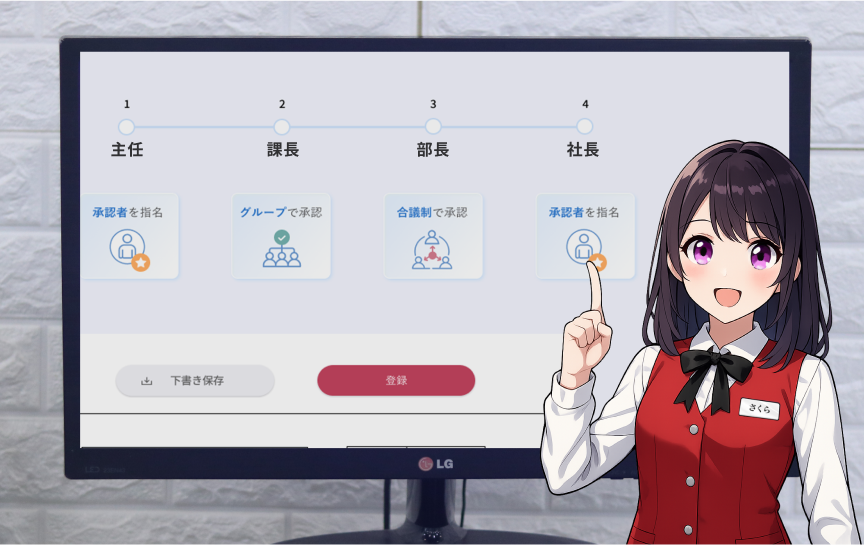 複雑な稟議だからこそ‍‍御社に合ったワークフローを実現します