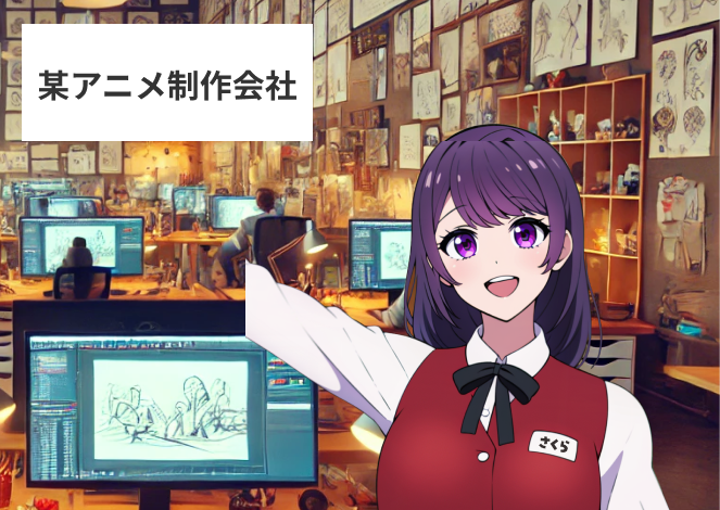アニメ会社導入事例