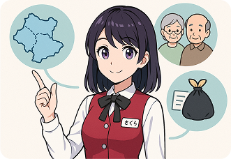 地域特性に合わせたカスタマイズ