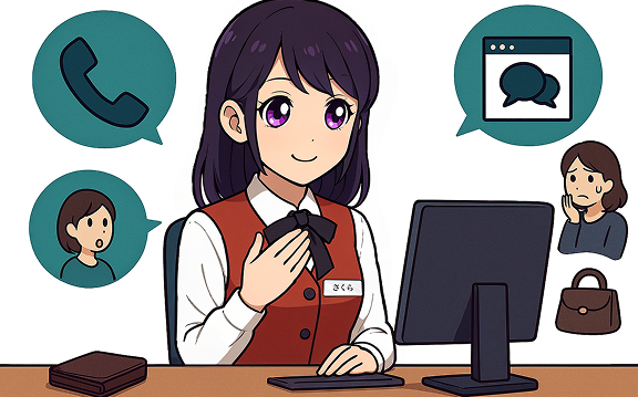 問い合わせはAIですべて対応