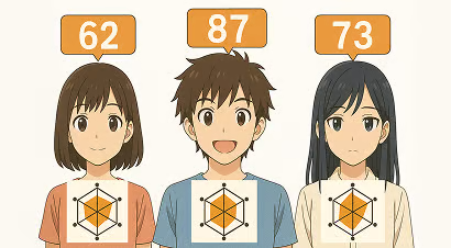 偏らない評価基準