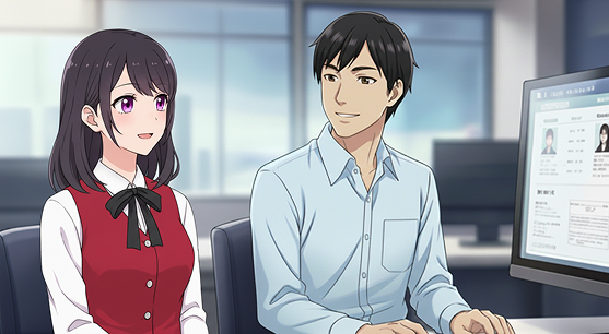 AIと人の連携で内定者をケア