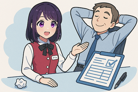 記入不足やミスのストレスを削減