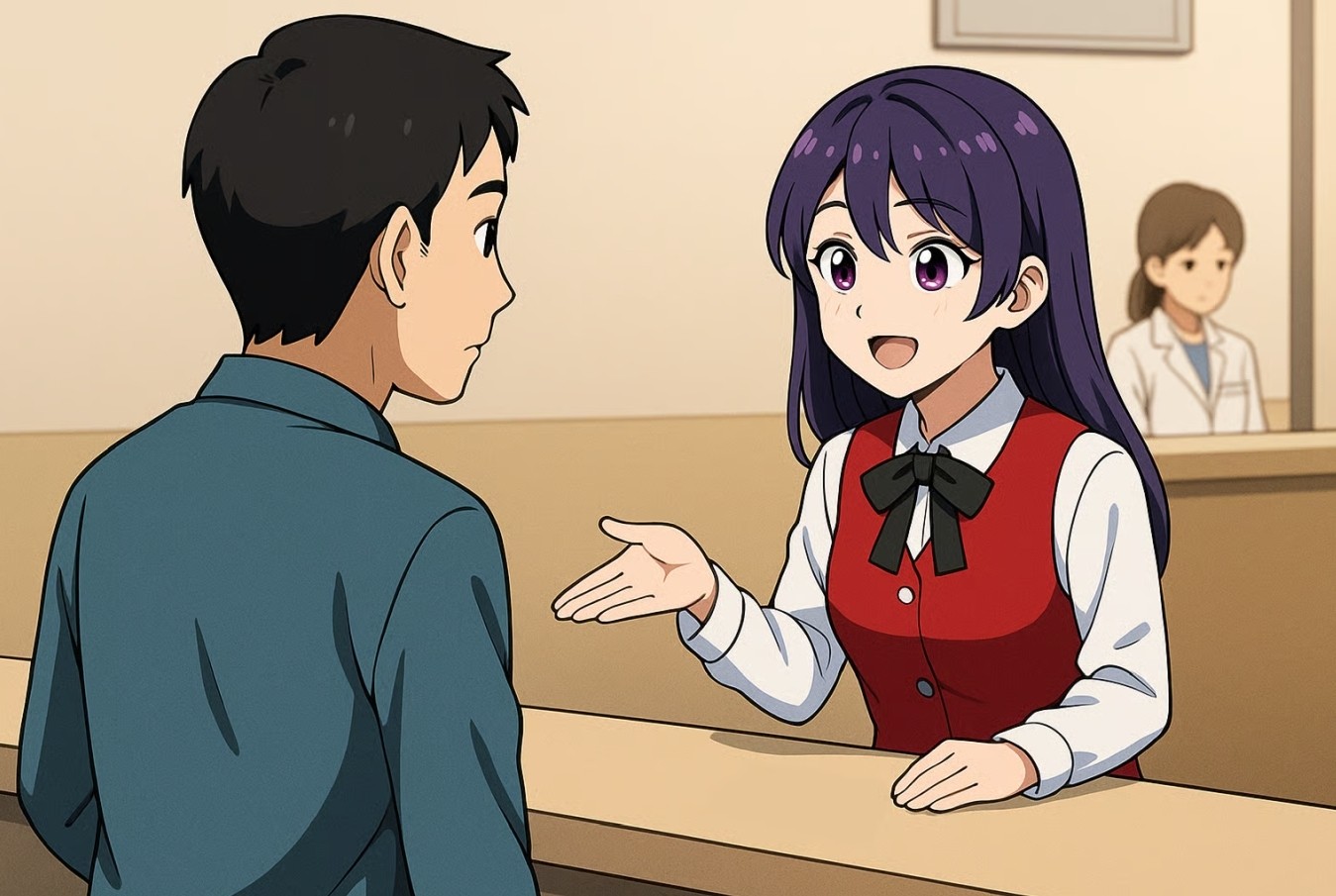 案内スタッフの人数が足りない