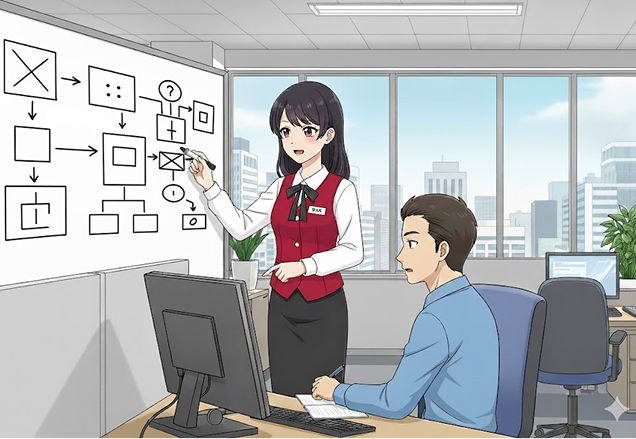 AIとのロープレで社員教育