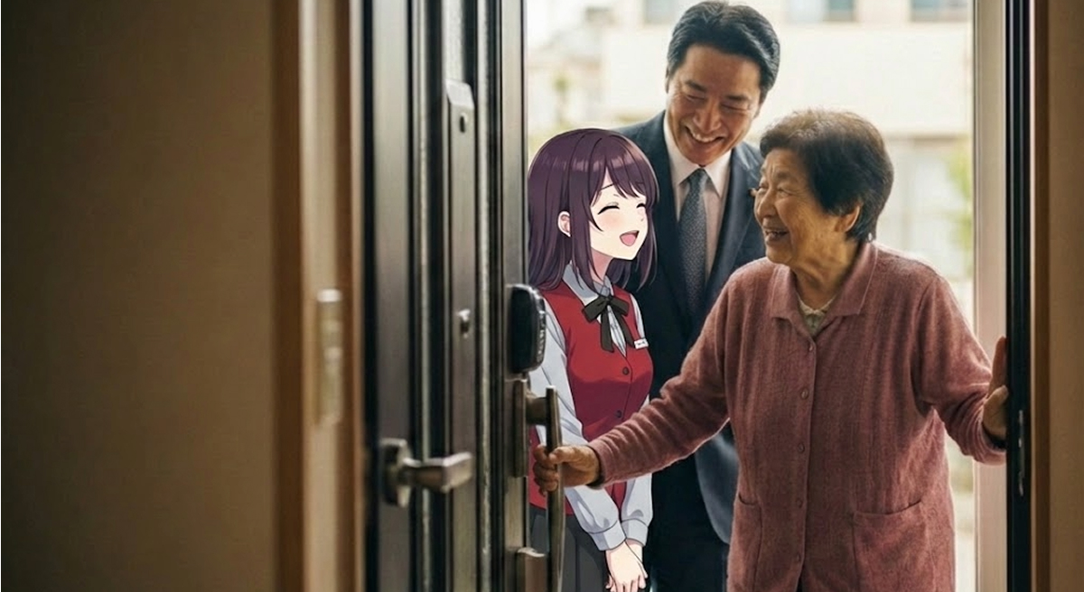 AIさくらさんが民生委員の負担軽減