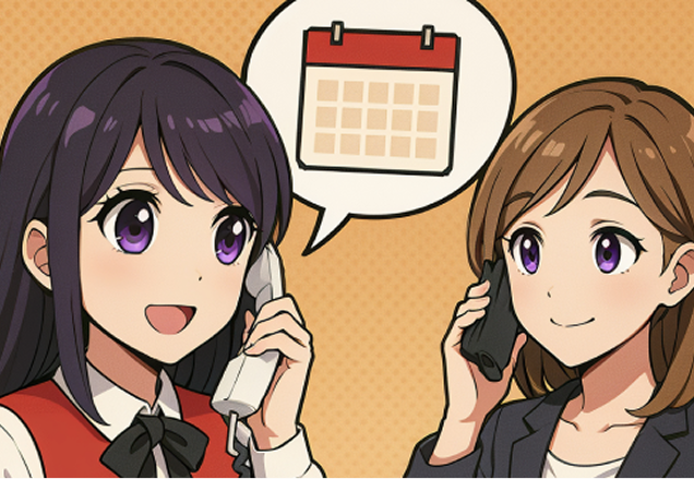 予約・変更・キャンセル受付