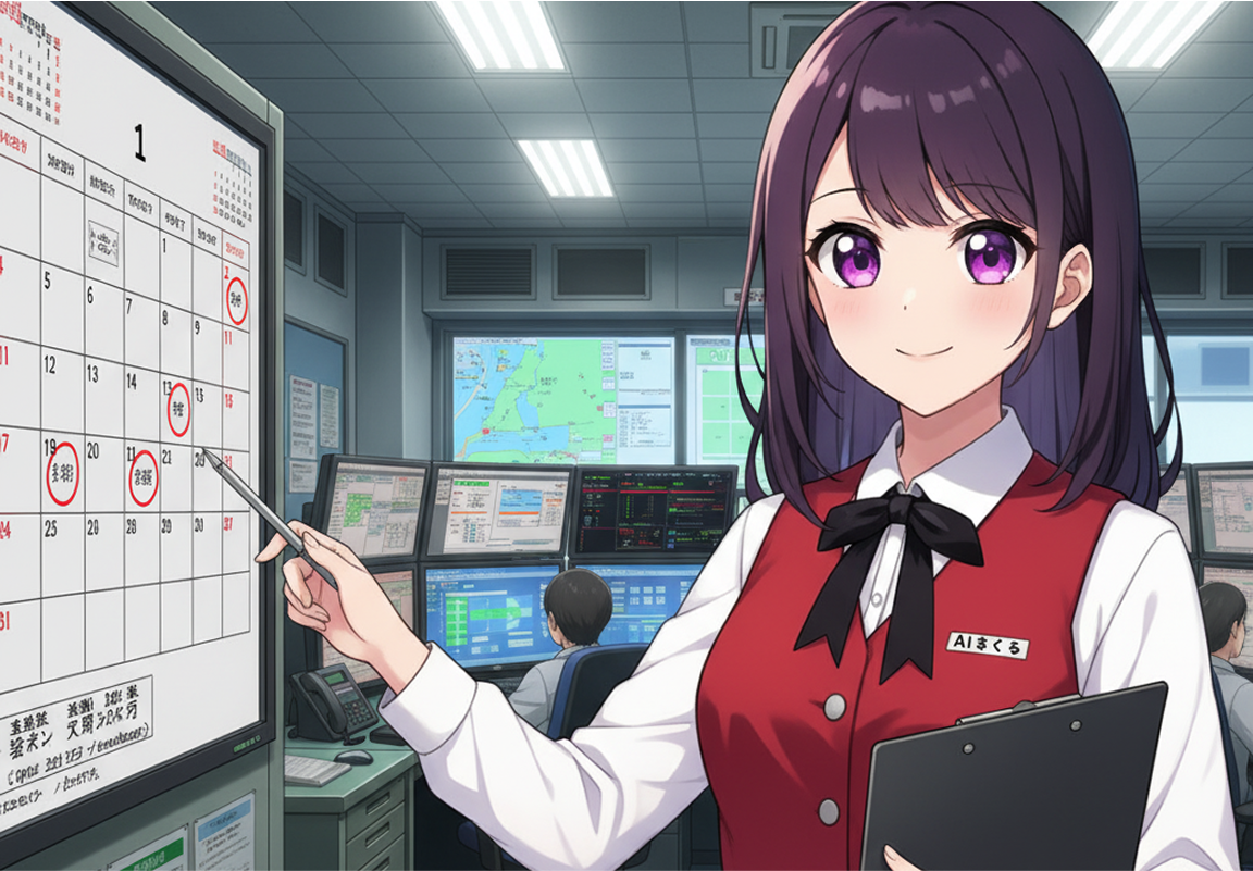 AIさくらさんが
落とし物の保管期間を自動管理