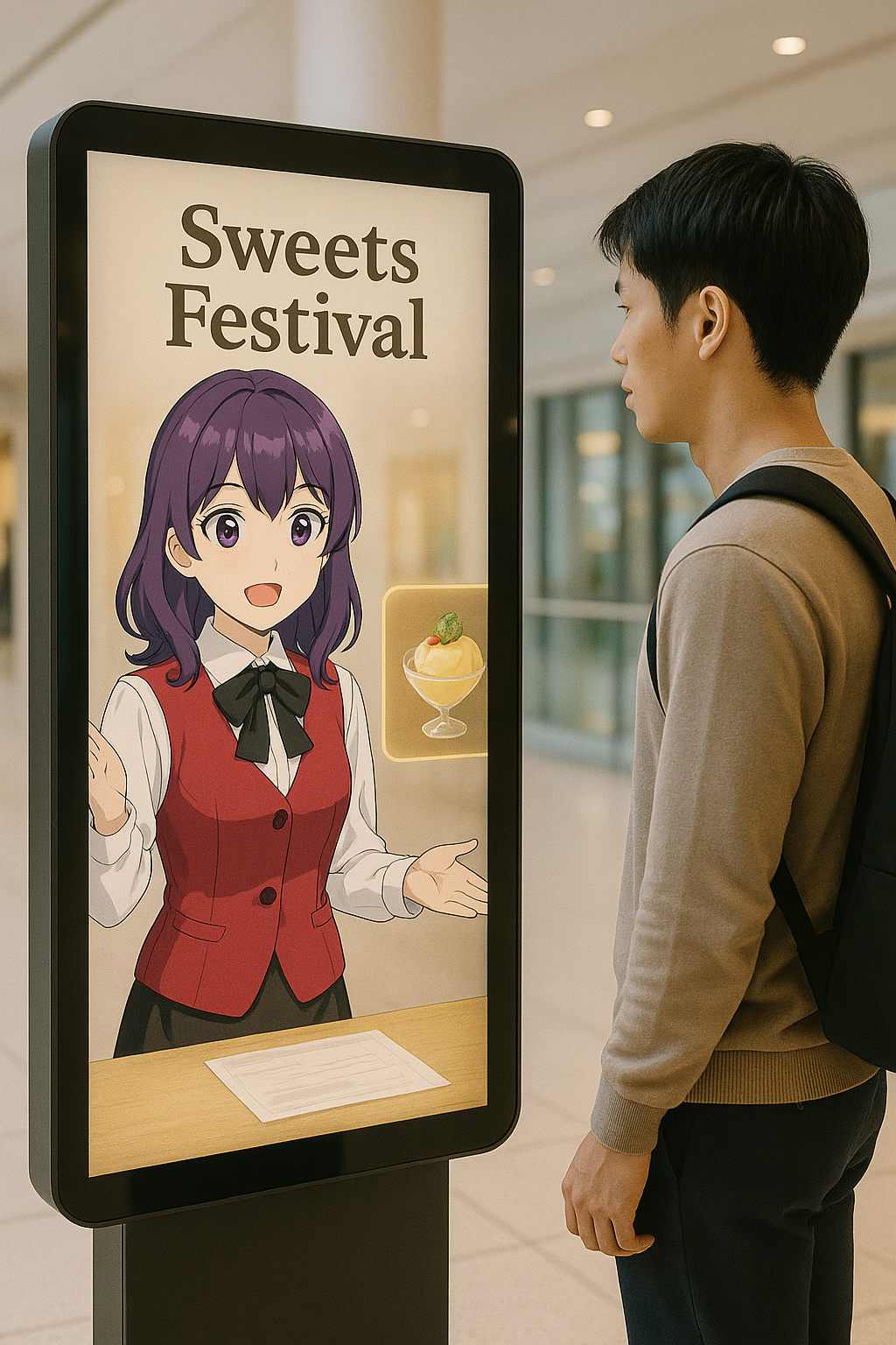 企業受付・商業施設向け