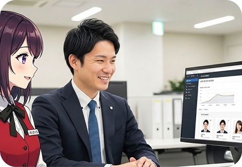 求める人物像を可視化