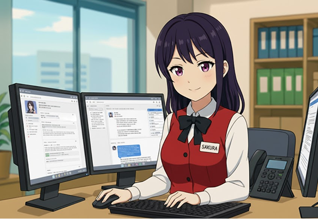 窓口・チャット・メールでも クレームに対応