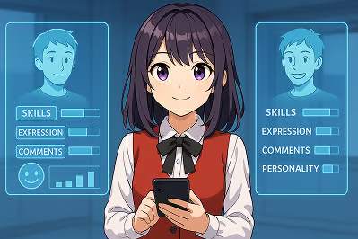 求める人物像を可視化