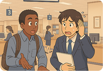 外国人利用者への対応が整備されていない