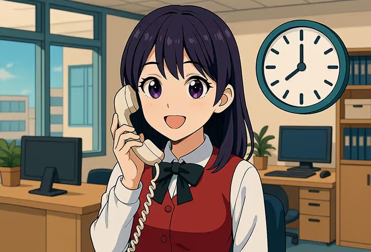 時間帯にあわせて自動で応答を切り替え