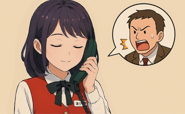 クレーム電話は全てAIが対応