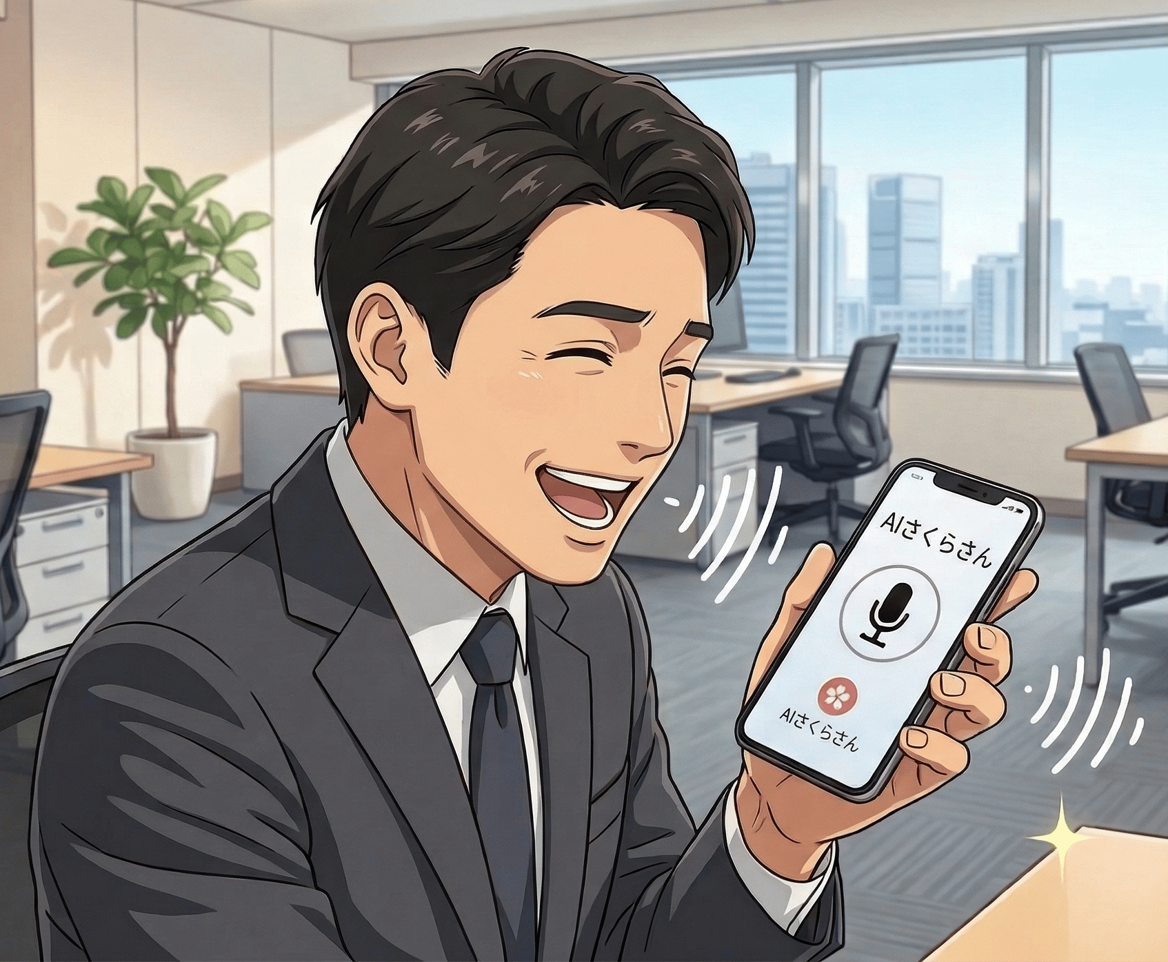 話すだけでカンタンに仕事依頼