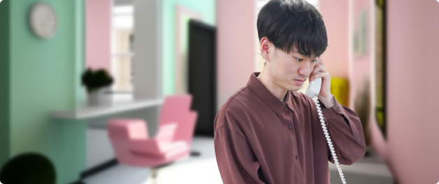 受付の省人化が可能