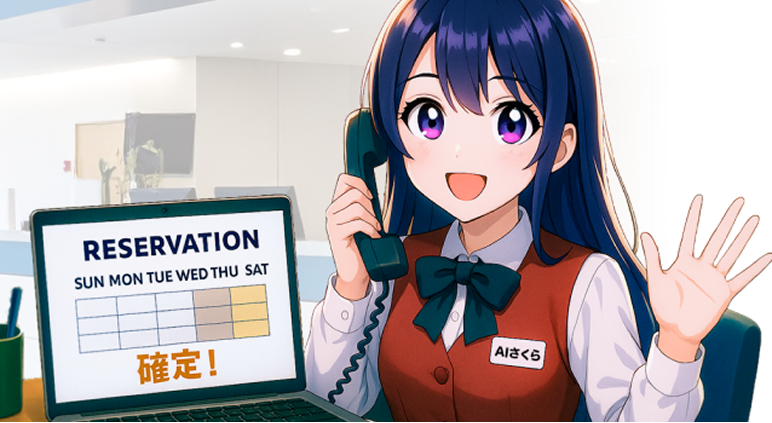 AI電話対応さくらさんのお問い合わせ